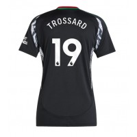 Camiseta Arsenal Leandro Trossard #19 Visitante Equipación para mujer 2024-25 manga corta